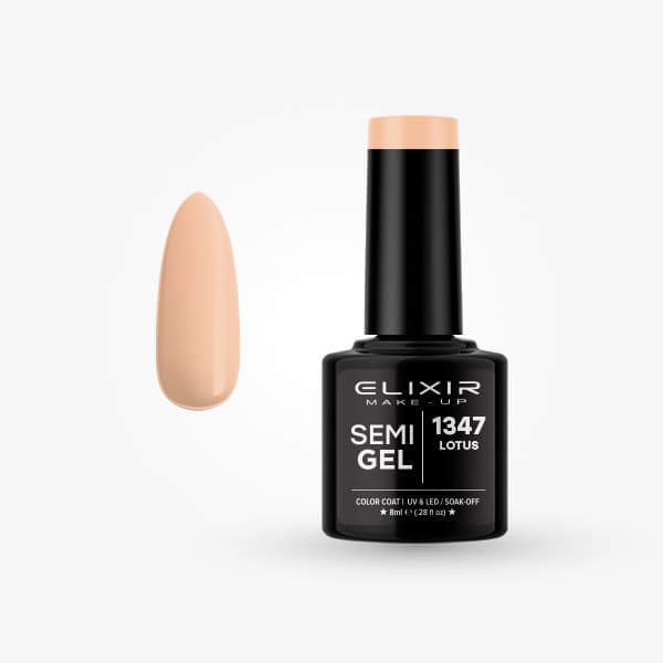 Elixir Ημιμόνιμο Βερνίκι Νυχιών #1347 Lotus 8ml