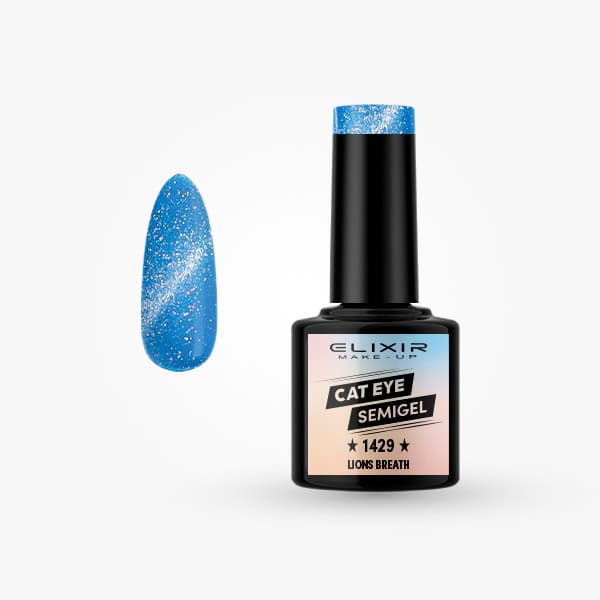 Elixir Ημιμόνιμο Βερνίκι Νυχιών Cat Eye #1429 Lions Breath 8ml