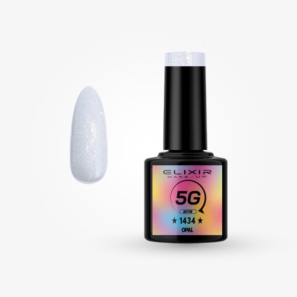 Elixir Ημιμόνιμο Βερνίκι Νυχιών #1434 Opal 8ml