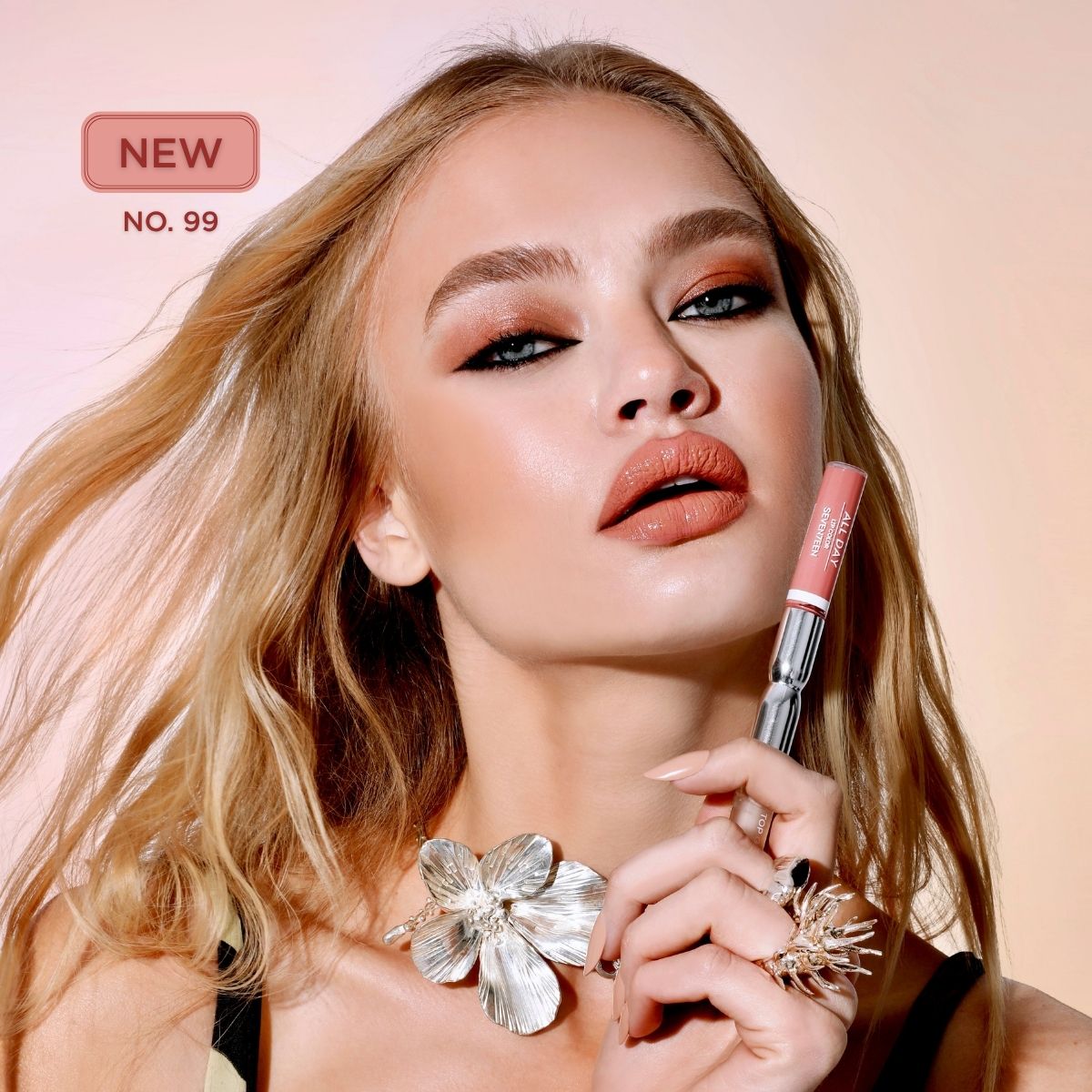 Seventeen All Day Lip Color & Top Gloss 99 10ml – Ανεξίτηλο Διπλό Κραγιόν Ματ - Image 4