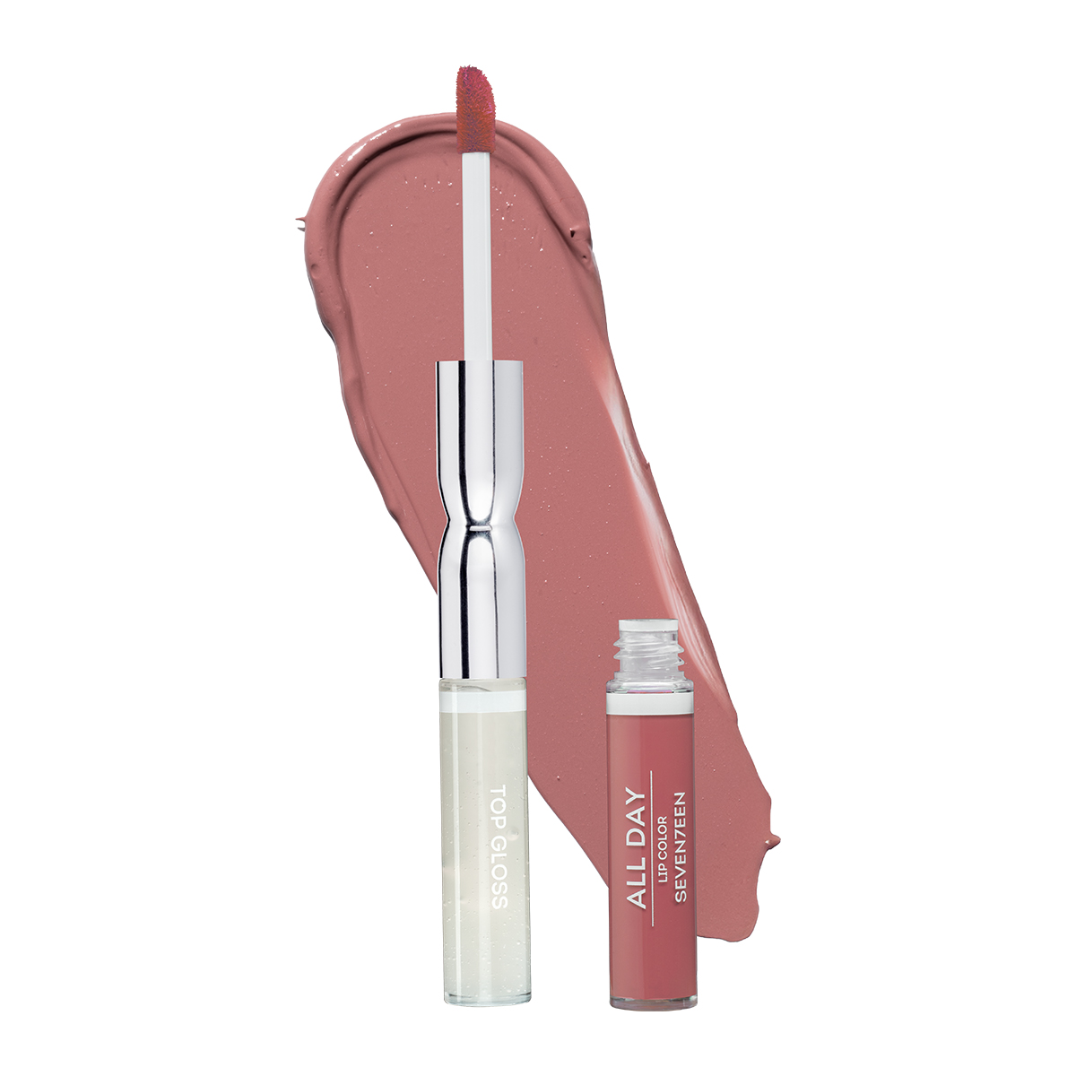 Seventeen All Day Lip Color & Top Gloss 99 10ml – Ανεξίτηλο Διπλό Κραγιόν Ματ