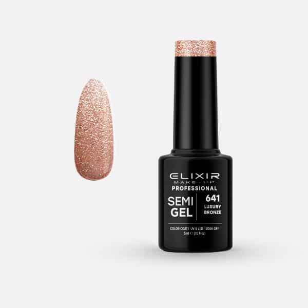 Elixir Ημιμόνιμο Βερνίκι Νυχιών #641 Luxury Bronze 5ml