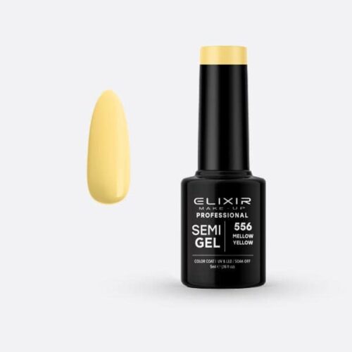 Elixir Ημιμόνιμο Βερνίκι Νυχιών #556 Mellow Yellow 5ml