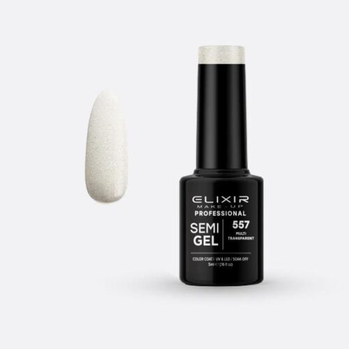 Elixir Ημιμόνιμο Βερνίκι Νυχιών #557 Multi Transparent 5ml