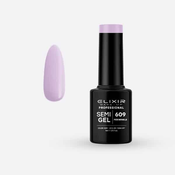 Elixir Ημιμόνιμο Βερνίκι Νυχιών #609 Periwinkle 5ml