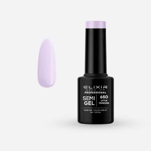 Elixir Ημιμόνιμο Βερνίκι Νυχιών #650 Little Princess 5ml