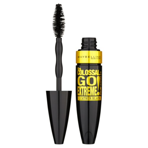 Maybelline Colossal Go Extreme Leather Mascara Black 9.5ml - Μάσκαρα Για όγκο & Έντονο Μαύρο Χρώμα