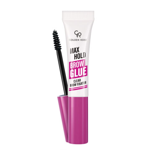 Golden Rose Max Hold Brow Glue 7ml - Διάφανο Τζελ-Κόλλα Για Σταθεροποίηση Των Φρυδιών