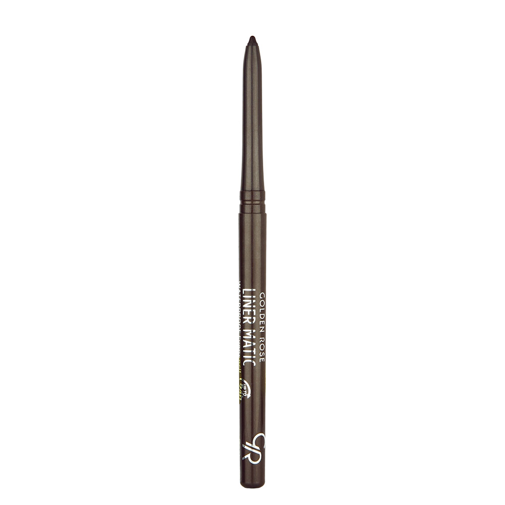 Golden Rose Liner Matic Waterproof Eyepencil Bistre Brown 202 0.35gr - Μηχανικό & Αδιάβροχο Μολύβι Ματιών
