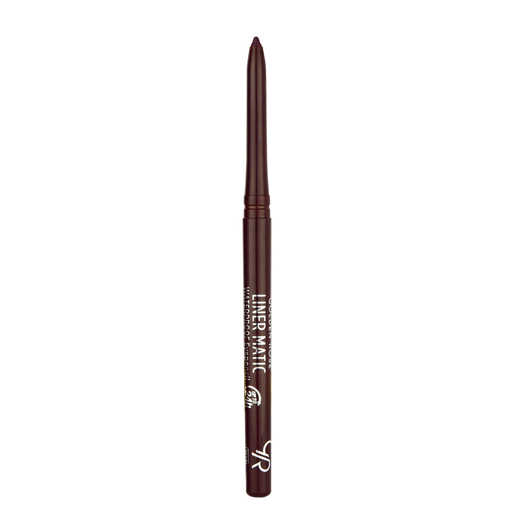 Golden Rose Liner Matic Waterproof Eyepencil Aubergine 204 0.35gr - Μηχανικό & Αδιάβροχο Μολύβι Ματιών