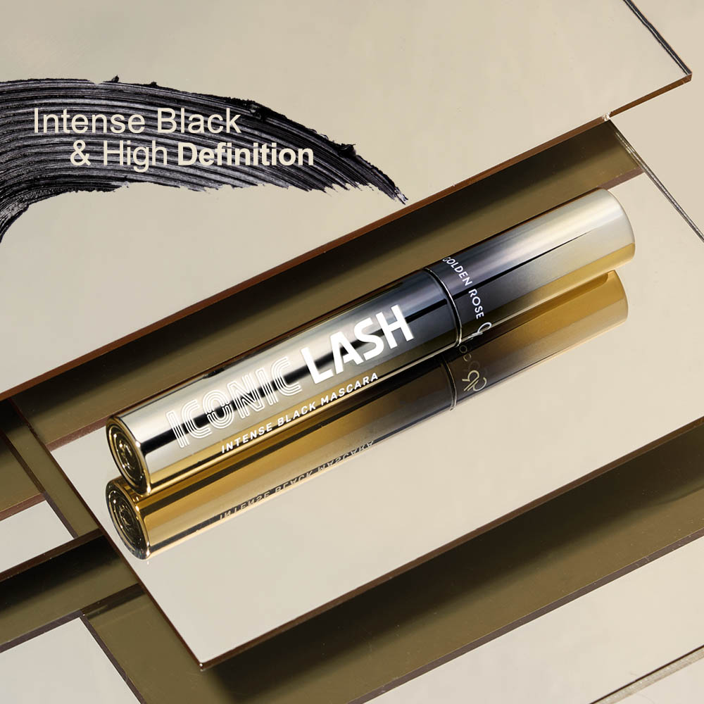 Golden Rose Iconic Lash Intense Black Mascara 12ml - Μάσκαρα Για Όγκο & Μήκος Μαύρη - Image 4