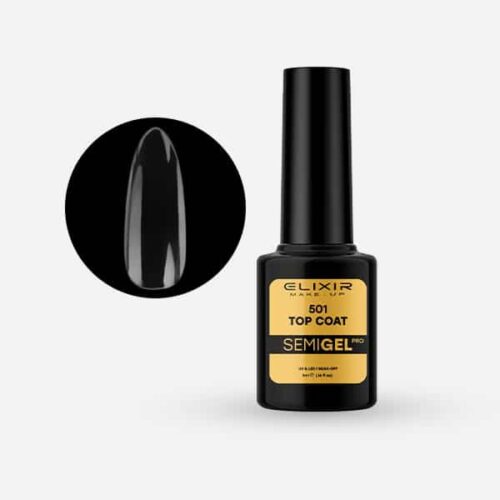 Elixir Ημιμόνιμο Βερνίκι Νυχιών #501 Top Coat 5ml
