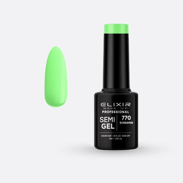 Elixir Ημιμόνιμο Βερνίκι Νυχιών #770 Screamin 5ml
