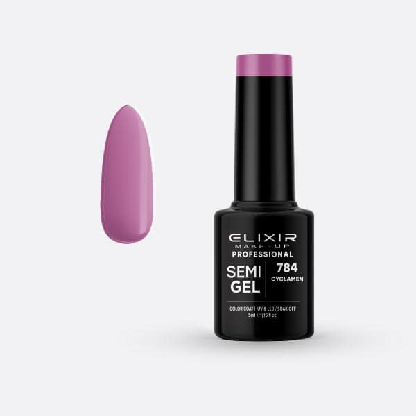 Elixir Ημιμόνιμο Βερνίκι Νυχιών #784 Cyclamen 5ml