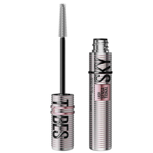 Maybelline Lash Sensational Sky Tubes Tubing Mascara Black 7ml - Μάσκαρα Για Απόλυτο Μήκος & Διαχωρισμό