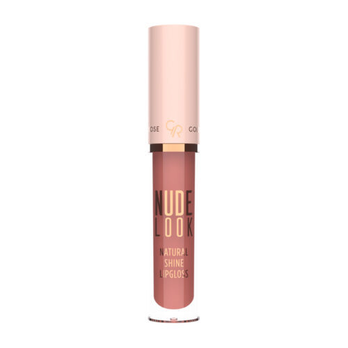 Golden Rose Nude Look Natural Shine Lipgloss Peachy Nude 04 4.5ml - Ενυδατικό Lip Gloss