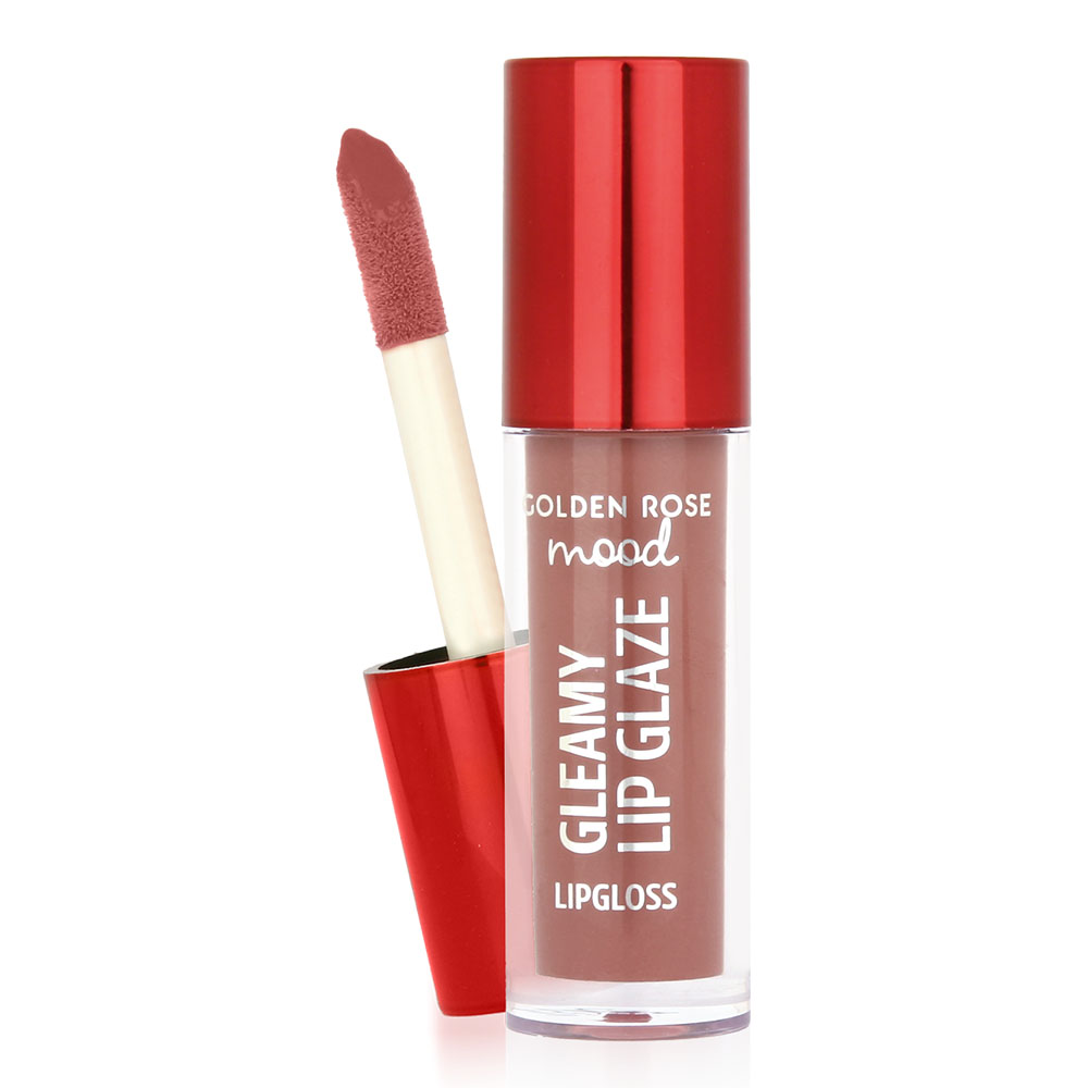 Golden Rose Mood Gleamy Lip Glaze Lipgloss 201 Nude Kiss 4.7ml - Ενυδατικό Lip Gloss