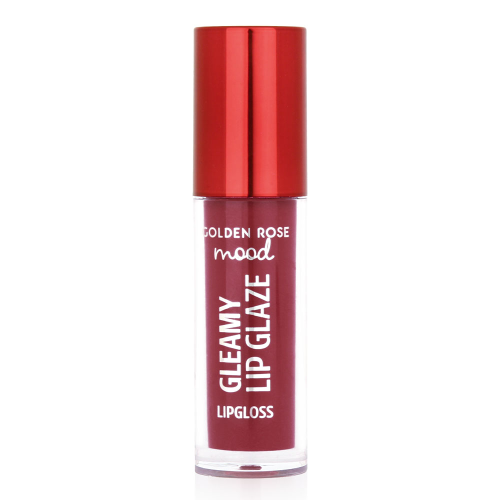Golden Rose Mood Gleamy Lip Glaze Lipgloss 206 Plum Glaze 4.7ml - Ενυδατικό Lip Gloss