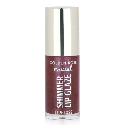 Golden Rose Mood Shimmer Lip Glaze Lipgloss 254 Berry Spark 6ml - Ενυδατικό Lipgloss Με Λάμψη