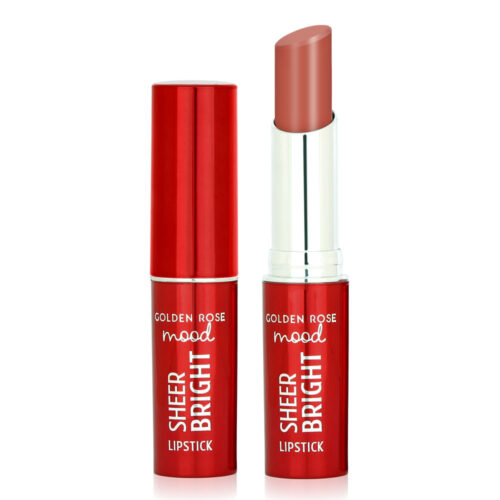 Golden Rose Mood Golden Rose Mood Sheer Bright Lipstick 101 Nude Glow 3.3gr - Ενυδατικό Κραγιόν Με Ελαφριά Κρεμώδη Υφή