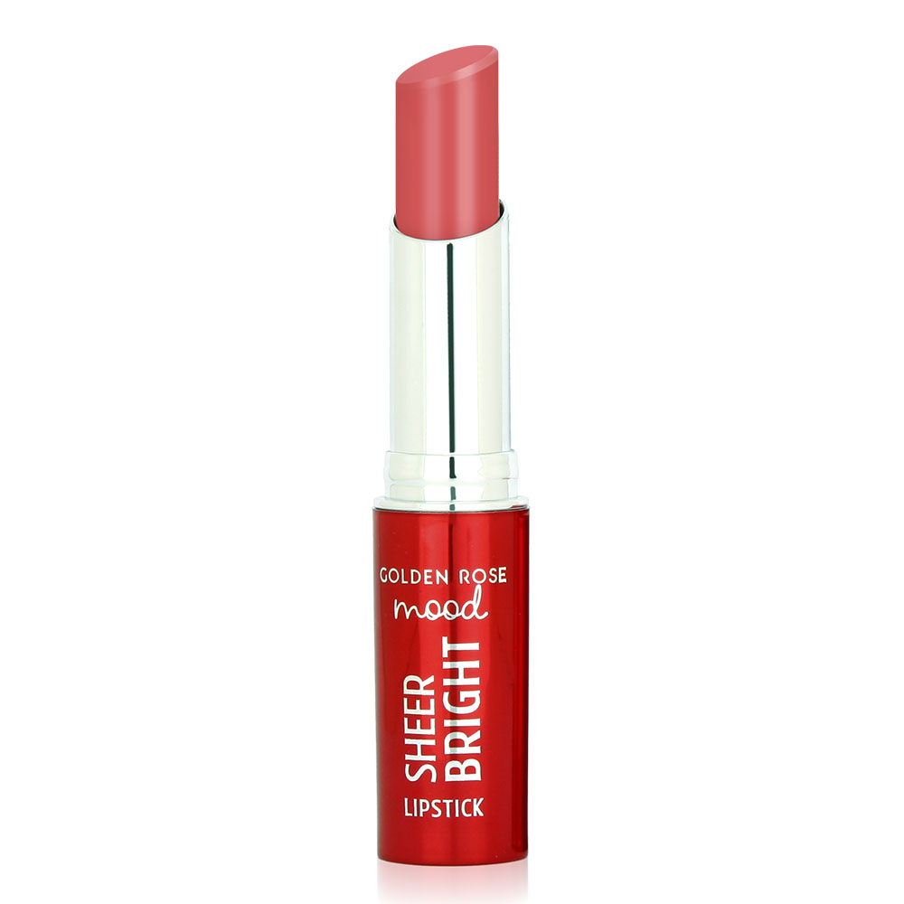 Golden Rose Mood Golden Rose Mood Sheer Bright Lipstick 106 Peachy Pink 3.3gr - Ενυδατικό Κραγιόν Με Ελαφριά Κρεμώδη Υφή