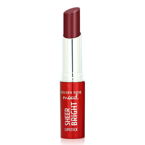 Golden Rose Mood Golden Rose Mood Sheer Bright Lipstick 108 Rosy Plum 3.3gr - Ενυδατικό Κραγιόν Με Ελαφριά Κρεμώδη Υφή