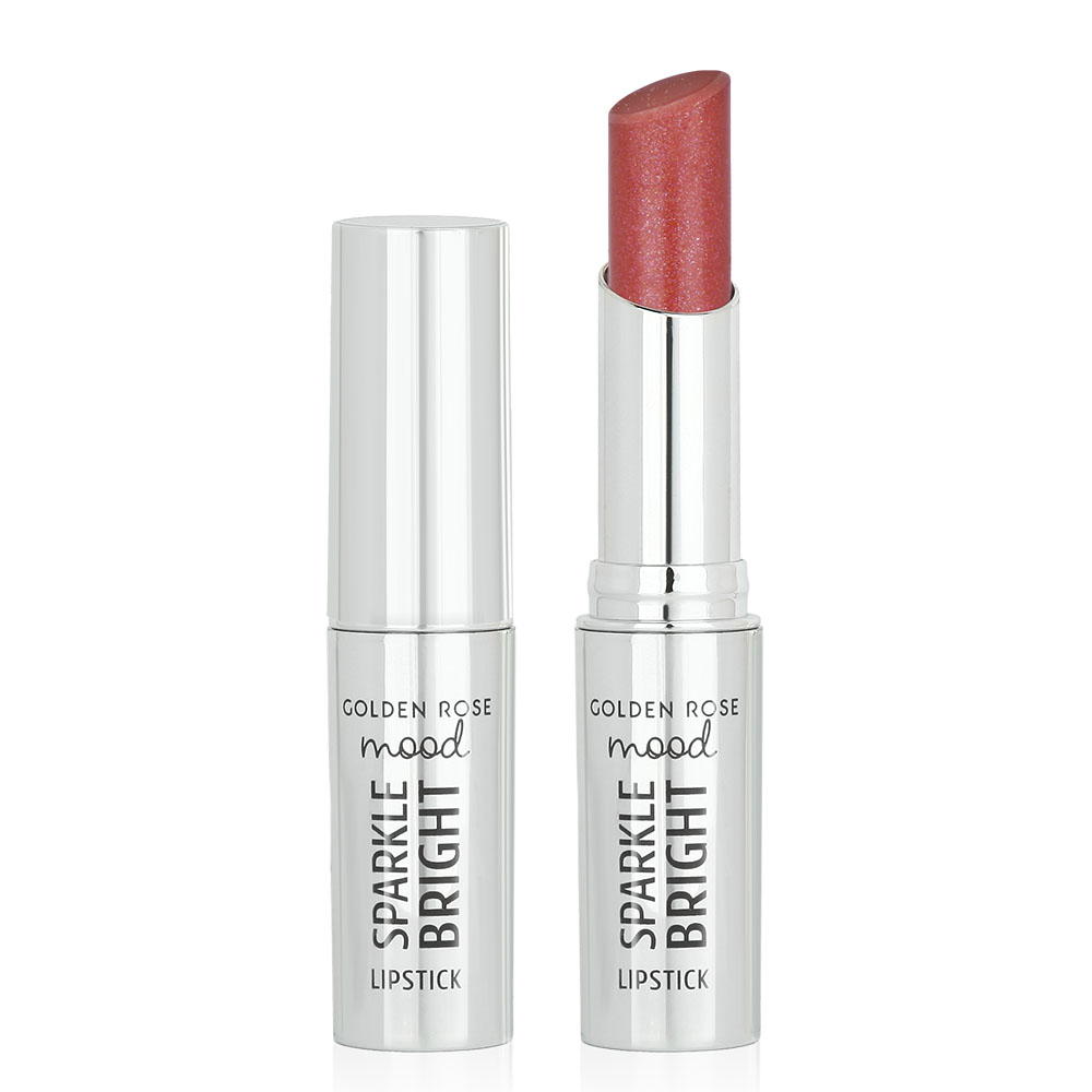 Golden Rose Mood Sparkle Bright Lipstick 151 Rosy Gem 3.3gr - Ενυδατικό Κραγιόν Με Λάμψη