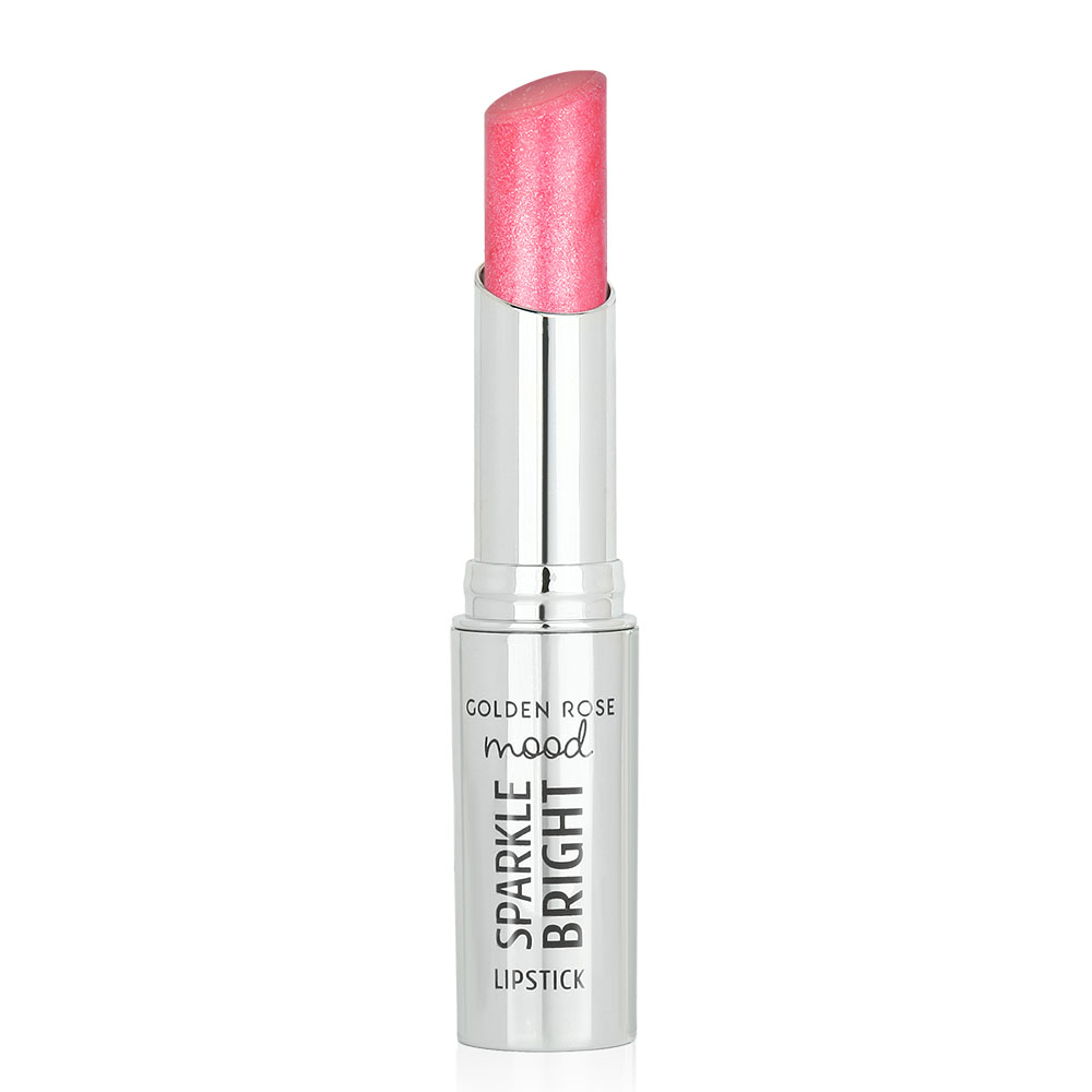 Golden Rose Mood Sparkle Bright Lipstick 153 Pink Glitz 3.3gr - Ενυδατικό Κραγιόν Με Λάμψη