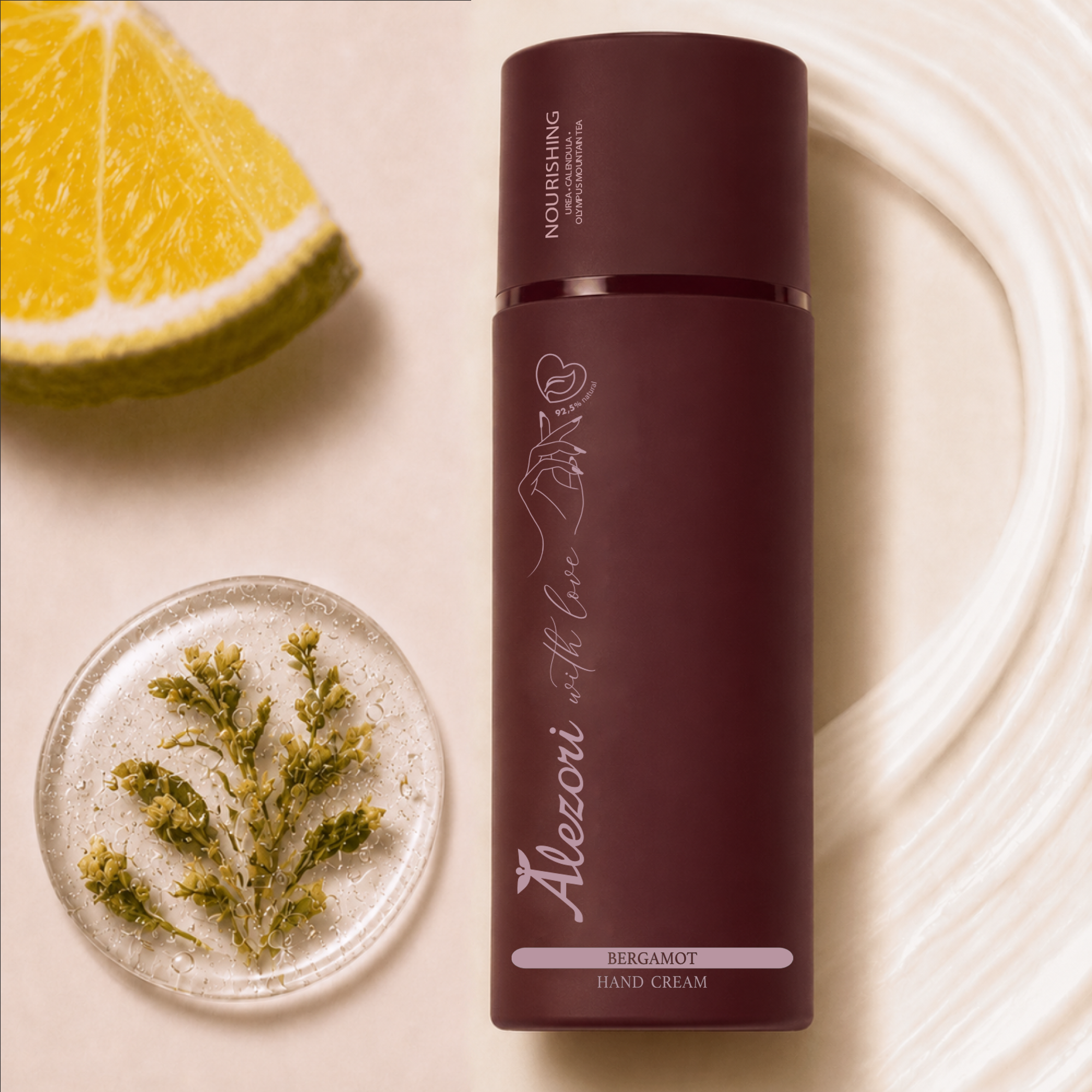 Alezori Κρέμα Χεριών Περγαμόντο Nourishing 100ml