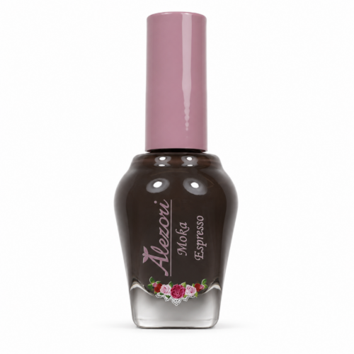 Alezori Nail Polish Moka 09 Espresso 15ml - Βερνίκι Νυχιών