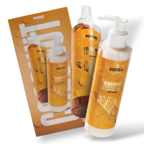 Scandal Beauty Σετ Περιποίησης Σώματος Coconut Waterfall Body Lotion & Body Mist Με Άρωμα Βανίλια Καρύδα & Κρίνο Κοιλάδας 2x200ml