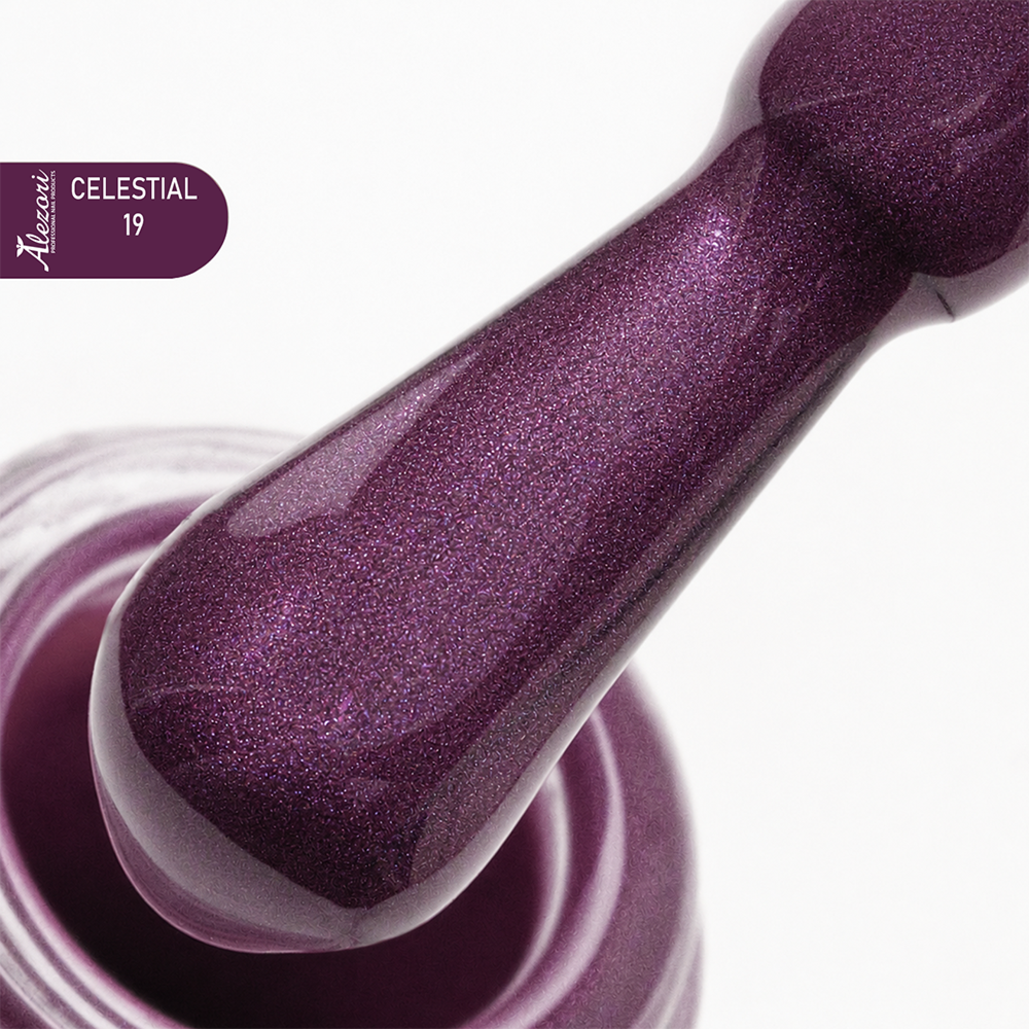 Alezori Gel Polish Cat Eye Celestial 19 15ml