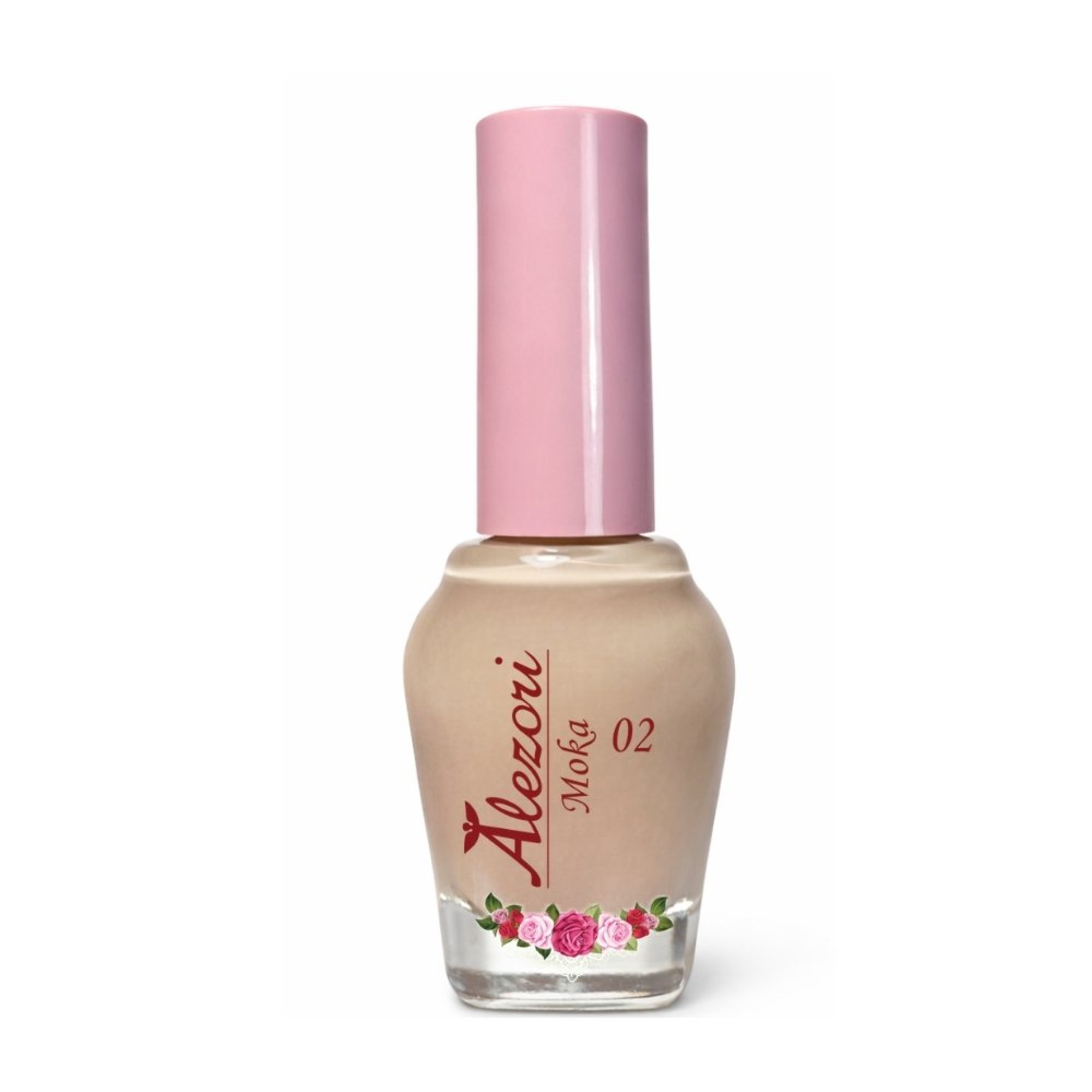 Alezori Nail Polish Moka 02 15ml - Βερνίκι Νυχιών