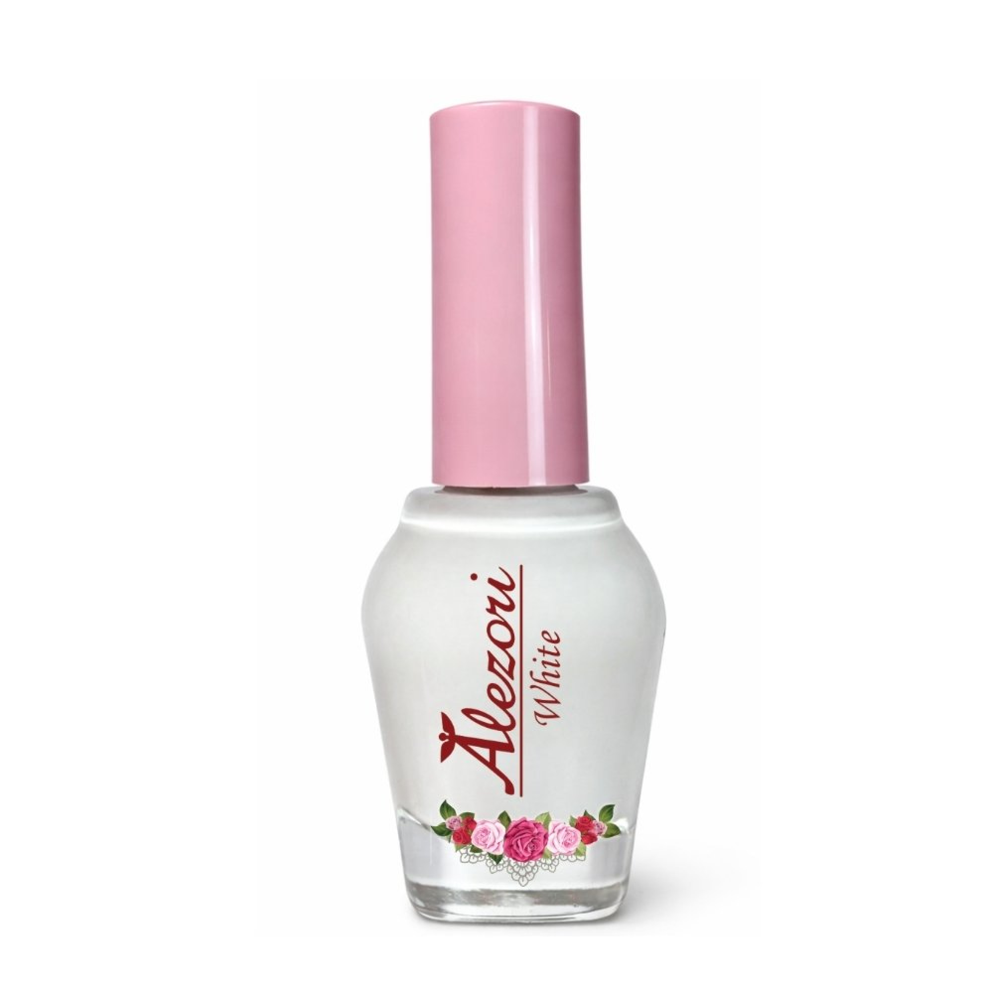 Alezori Nail Polish White 15ml - Βερνίκι Νυχιών