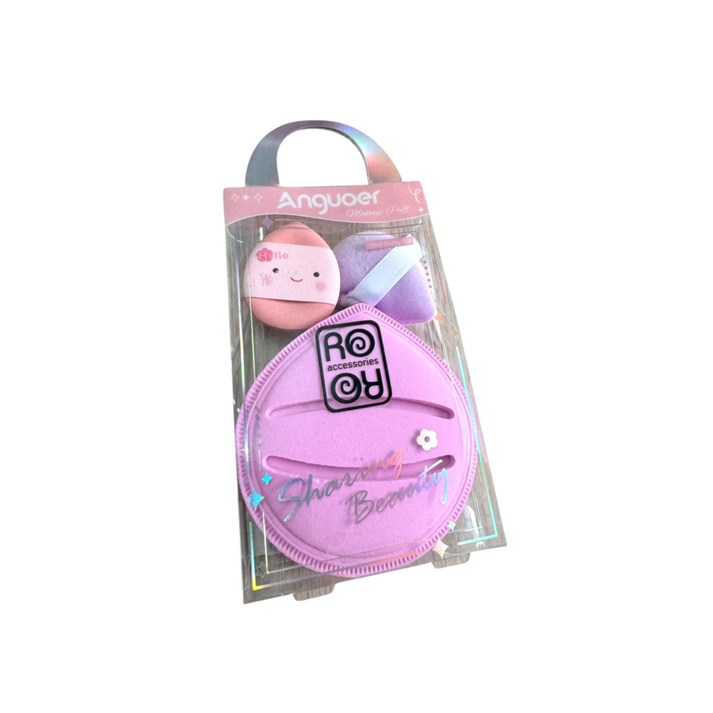Ro Accessories Επαγγελματικά Σφουγγαράκια Μακιγιάζ Σετ 3τεμ. SP247 - Image 2