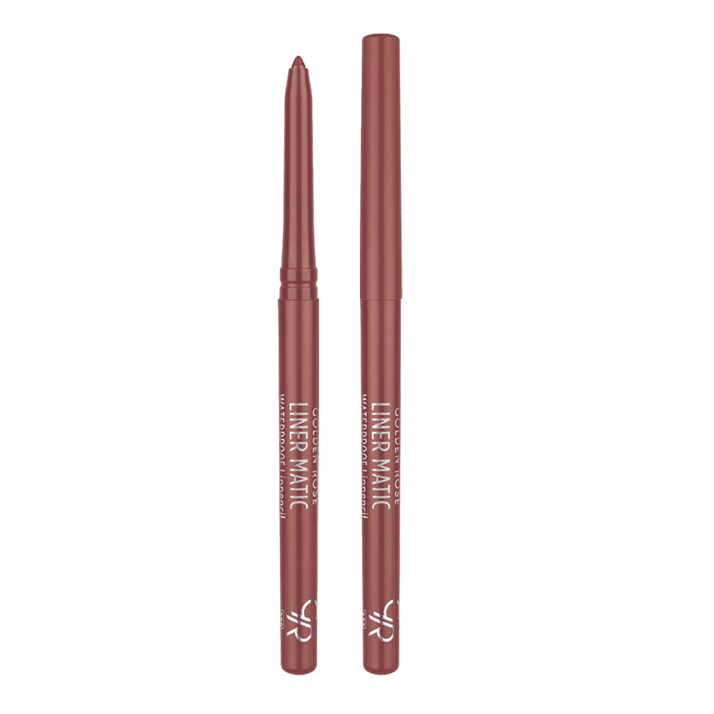 Golden Rose Liner Matic Waterproof Lip Pencil 301 Deep Nude 0.35gr - Μηχανικό & Αδιάβροχο Μολύβι Χειλιών