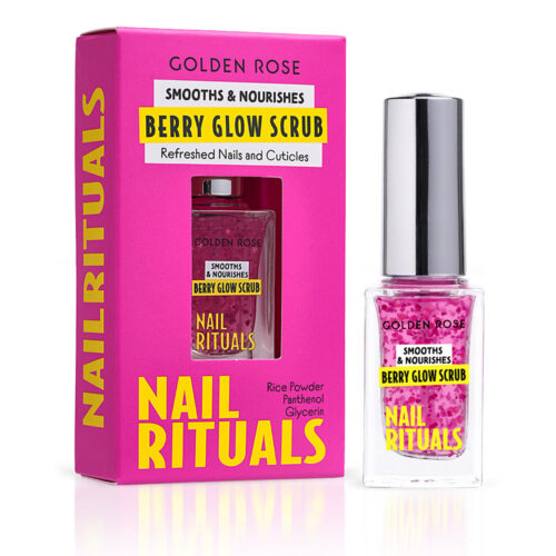 Golden Rose Nail Riruals Berry Glow Scrub 8.8ml - Απολεπιστικό για Νύχια & Επωνύχια