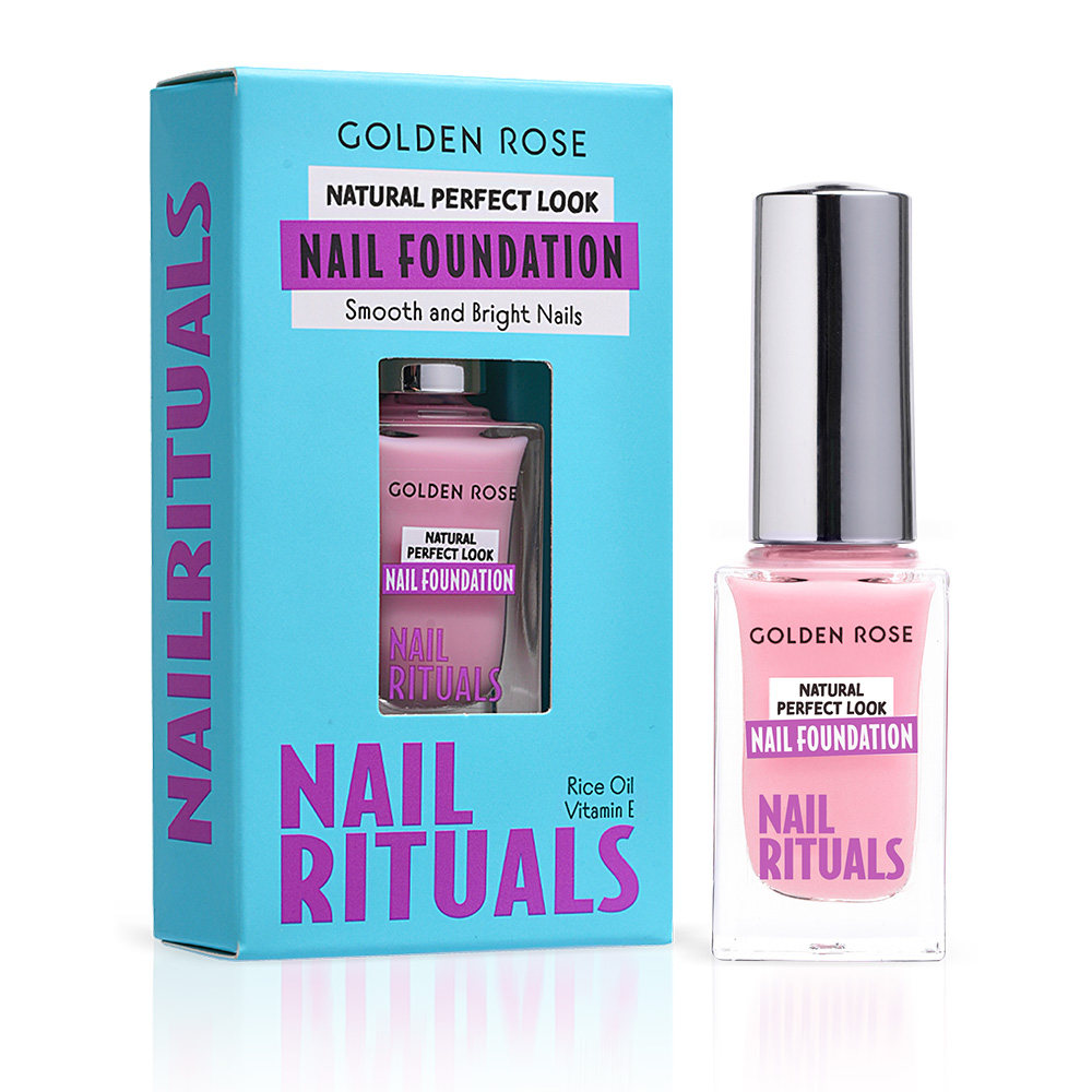 Golden Rose Nail Riruals Foundation 8.8ml - Θεραπεία & Βάση για Λείανση των Νυχιών
