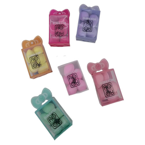 Ro Accessories Mini Σφουγγαράκι Make Up Blenging Eggs Σετ 5τεμ. SP219