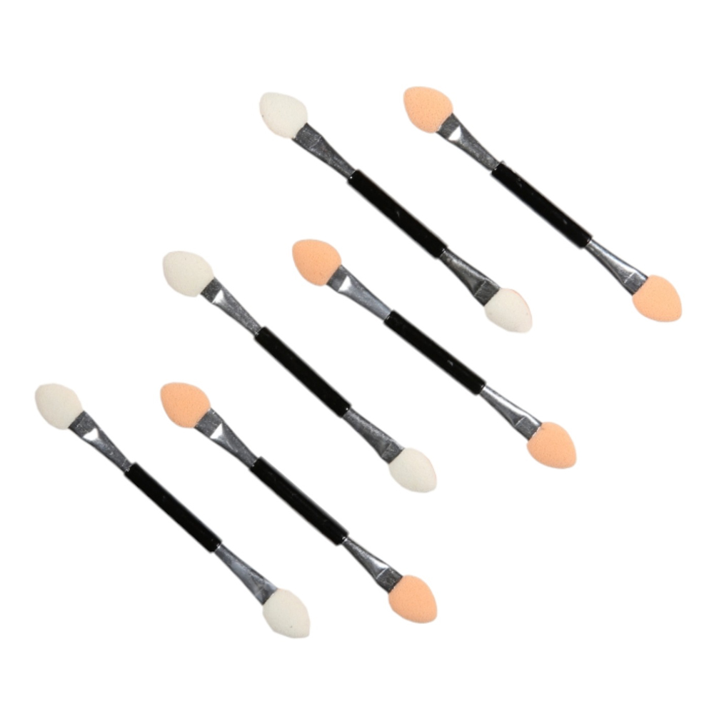 Ro Accessories Πινελάκια Σκιάς με Σφουγγαράκι Σετ 6τεμ. SP234