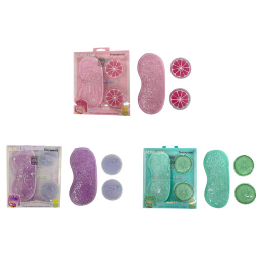 Ro Accessories Shoothing Gel Eye Mask - Μάσκα Επίθεμα Ματιών Σετ 3τεμ. TL221