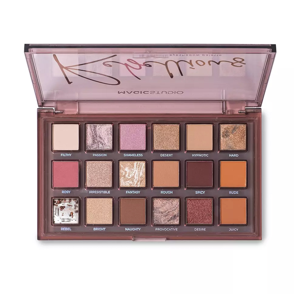 IDC Magic Studio Rebellious Eyeshadow Palette - Παλέτα Ματιών με 18 Αποχρώσεις