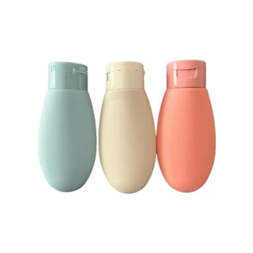 Ro Accessories Μπουκαλάκια Ταξιδίου Σιλικόνης με Νεσεσέρ Σετ 3τεμ.