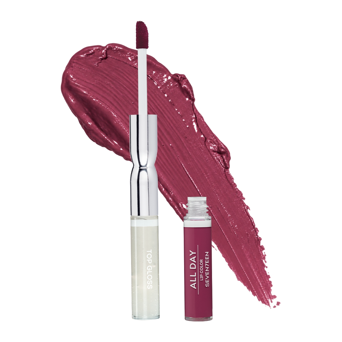 Seventeen All Day Lip Color & Top Gloss 102 10ml – Ανεξίτηλο Διπλό Κραγιόν Ματ