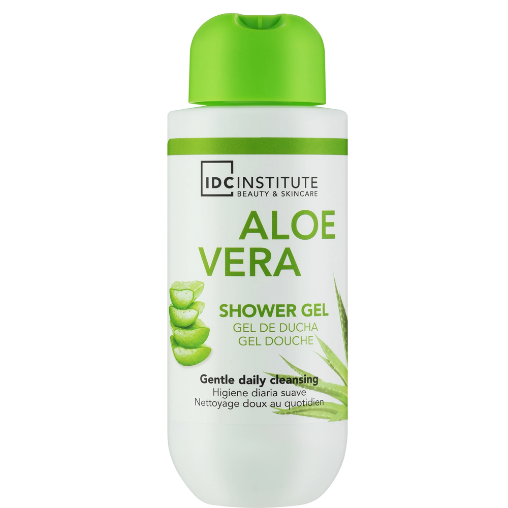 IDC Institute Aloe Vera Shower Gel 400ml - Ενυδατικό Αφρόλουτρο Σώματος με Αλόη