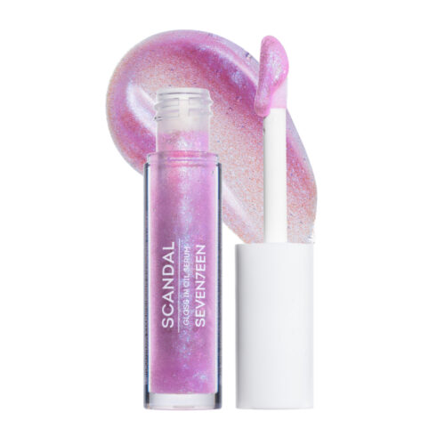 Seventeen Scandal Gloss in Oil Serum Rose 07 5ml - Έλαιο-Ορός Χειλιών Για Περιποίηση & Έντονη Λάμψη
